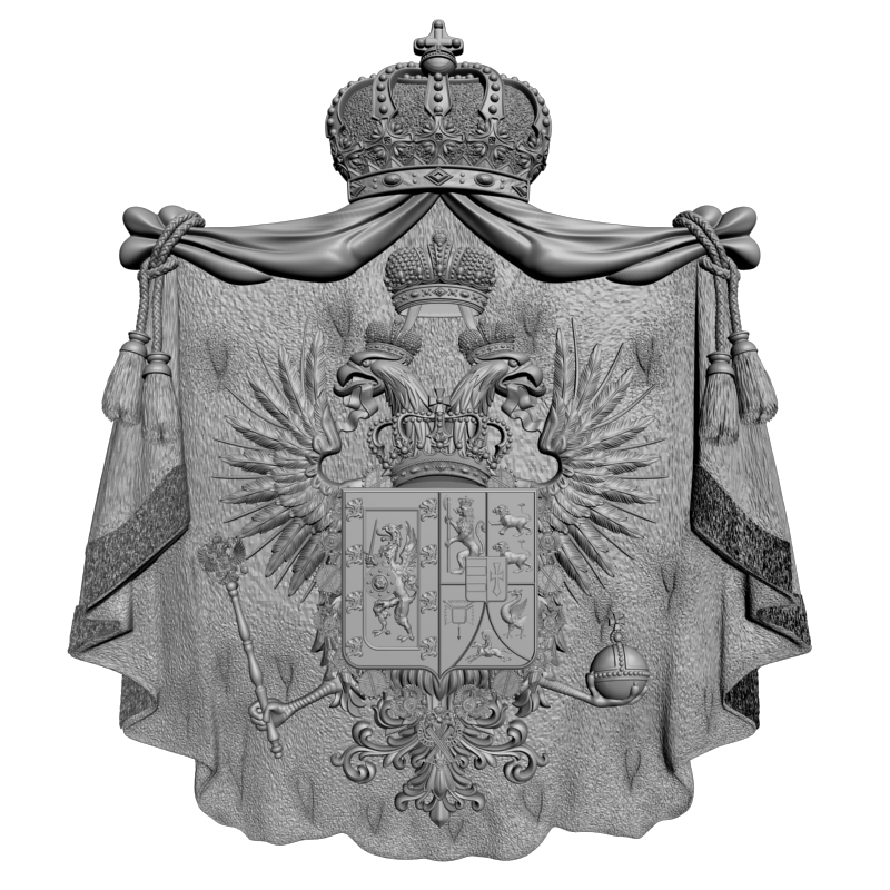 картинка Герб RG1-123 3D-STL.COM