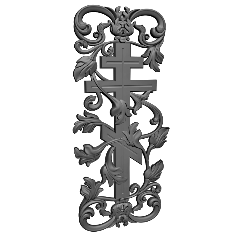картинка Накладка декоративная рамная D10-394 3D-STL.COM