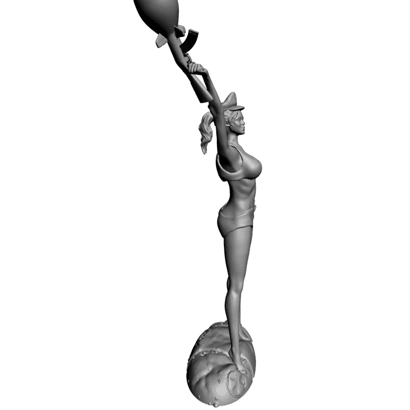 картинка Ядерная Мисс L3-134 3D-STL.COM