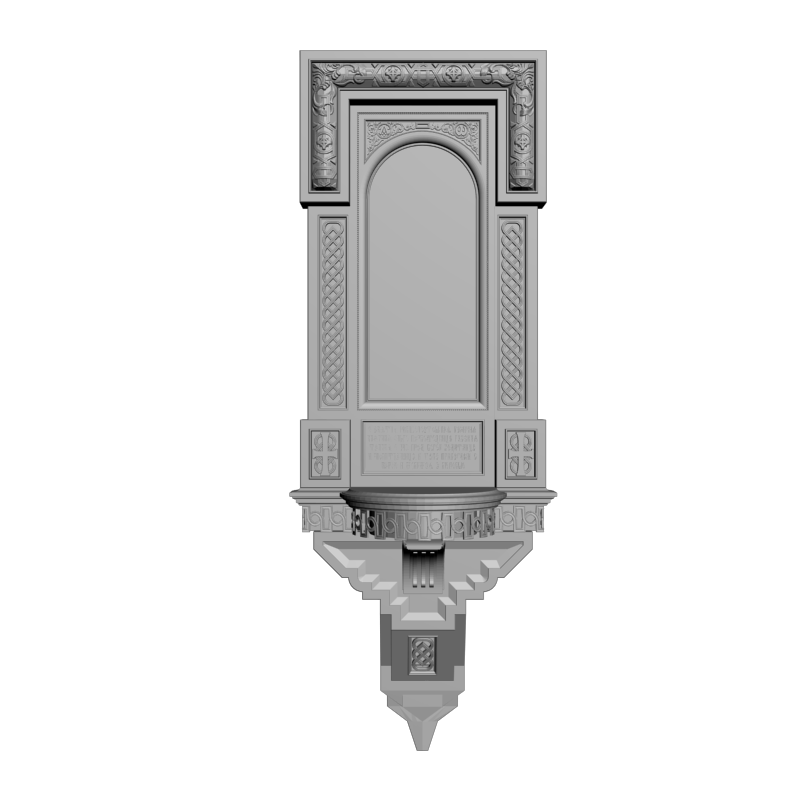 картинка Киот настенный складной 2 файла V4-031 3D-STL.COM