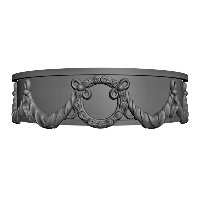 картинка Накладка декоративная рамная D10-413 3D-STL.COM