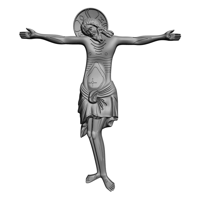 картинка Распятие V7-001 3D-STL.COM