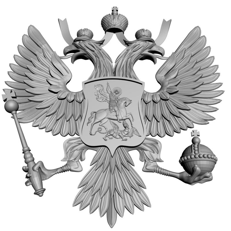 картинка Герб RG1-160 3D-STL.COM
