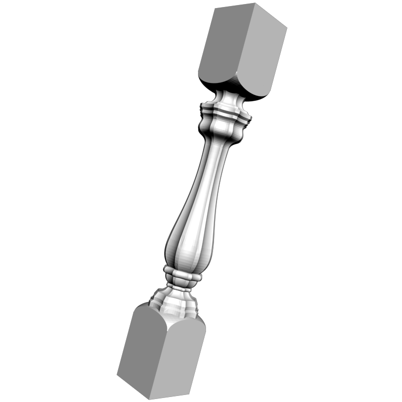 картинка Балясина D2-107 3D-STL.COM