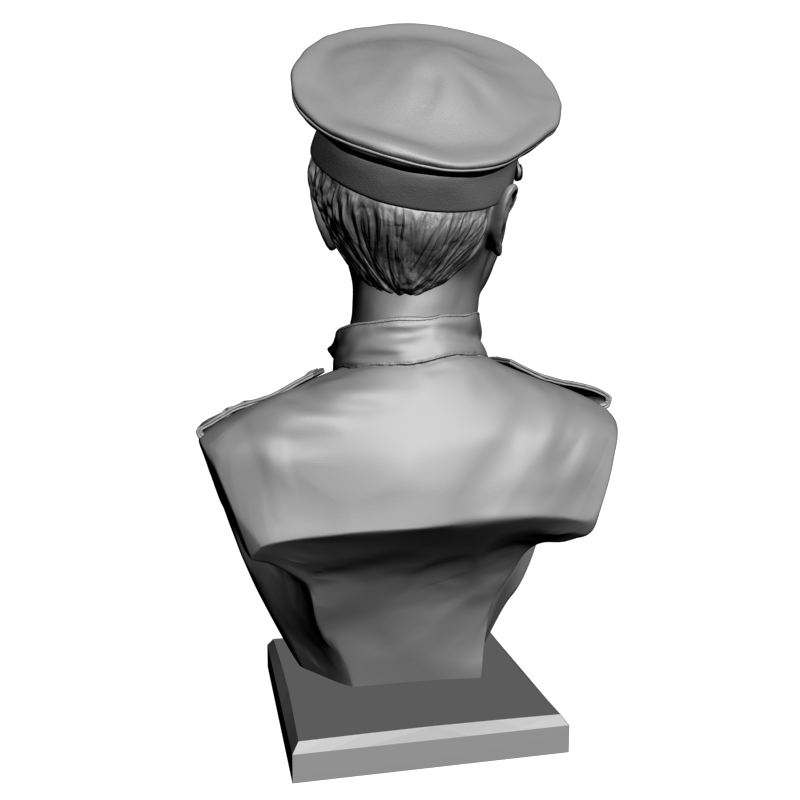 картинка Бюст  Иду в бой L2-095 3D-STL.COM