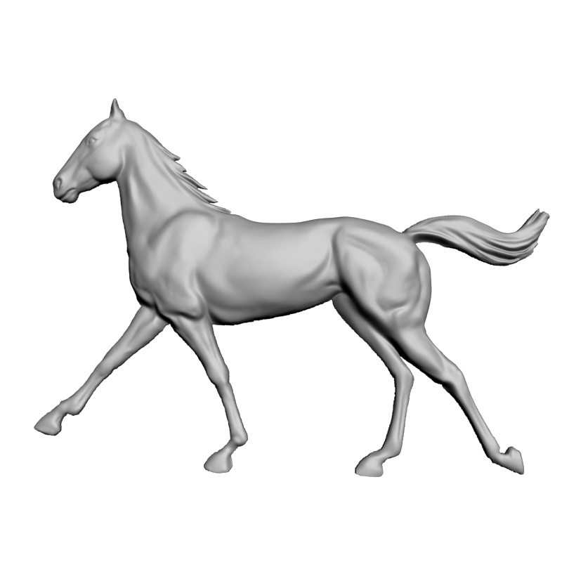 картинка Лошадь F1-287 3D-STL.COM