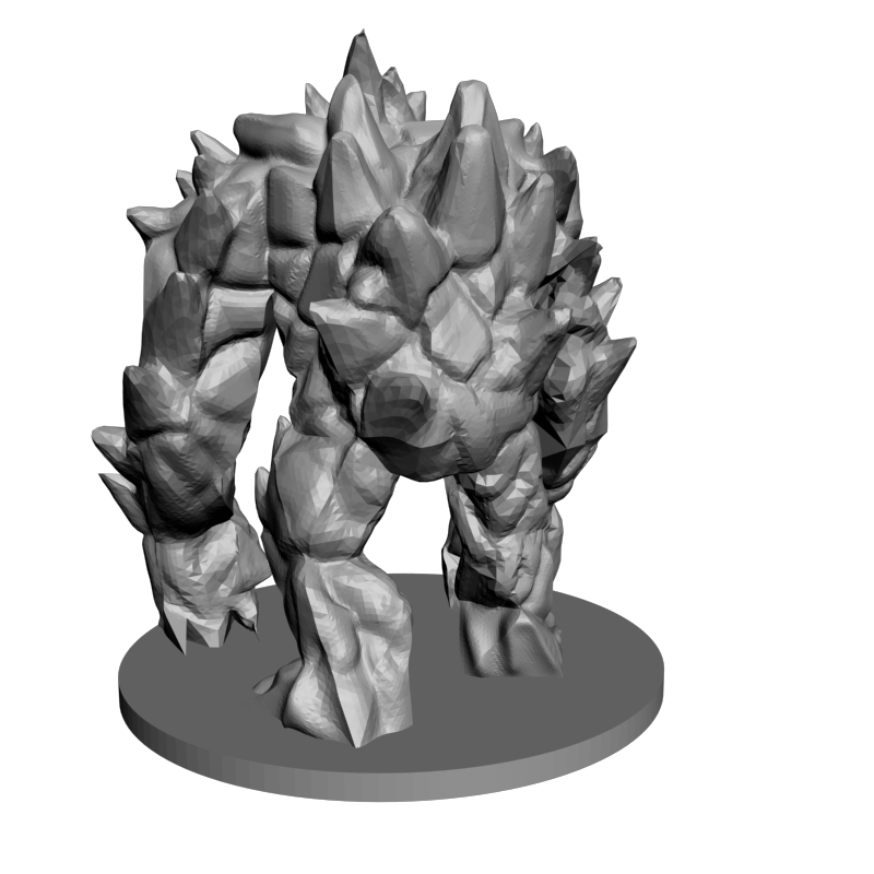 картинка Ледяной Элементаль PI1-514 3D-STL.COM