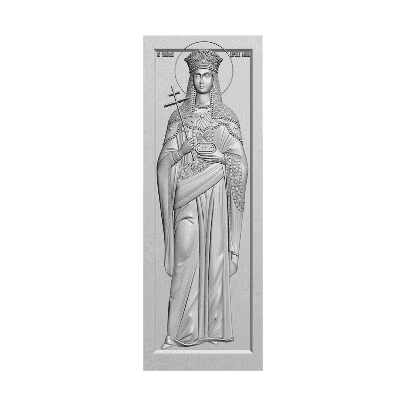 картинка Святая царица Елена V3-094 3D-STL.COM