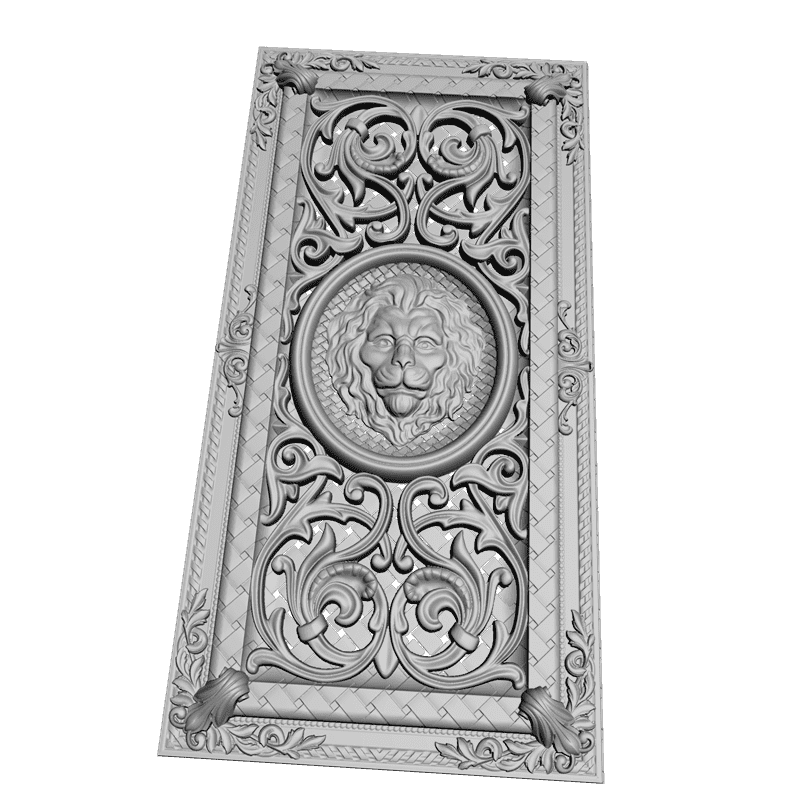 картинка Голова льва PI2-059 3D-STL.COM
