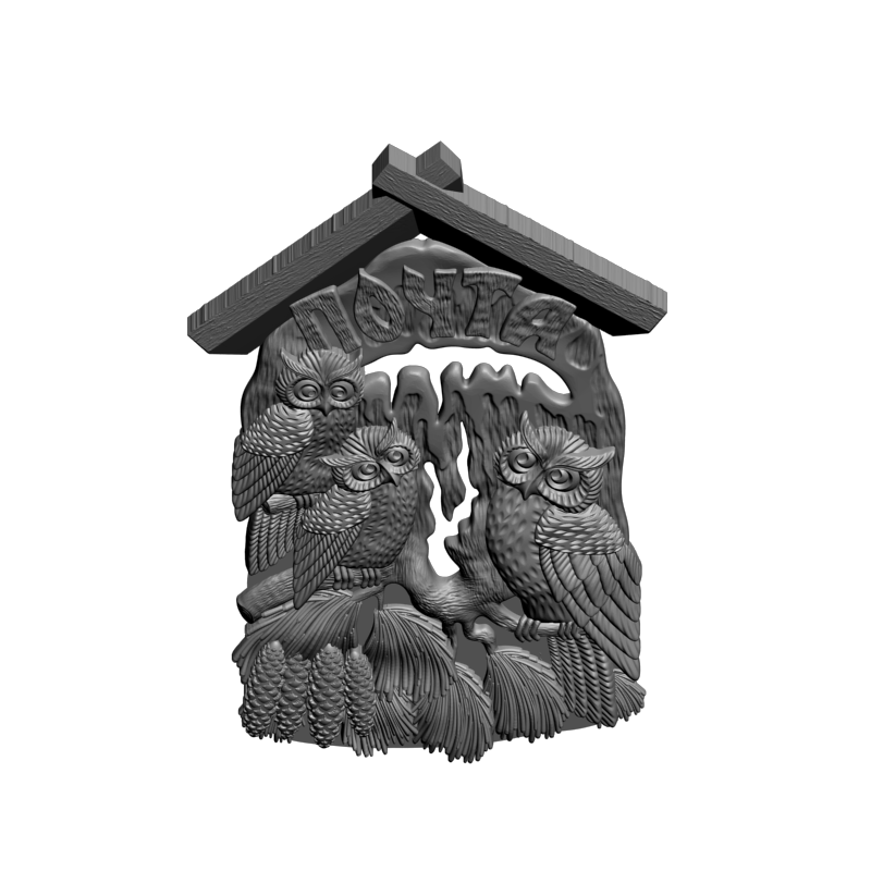 картинка Почтовый ящик P4-510 3D-STL.COM
