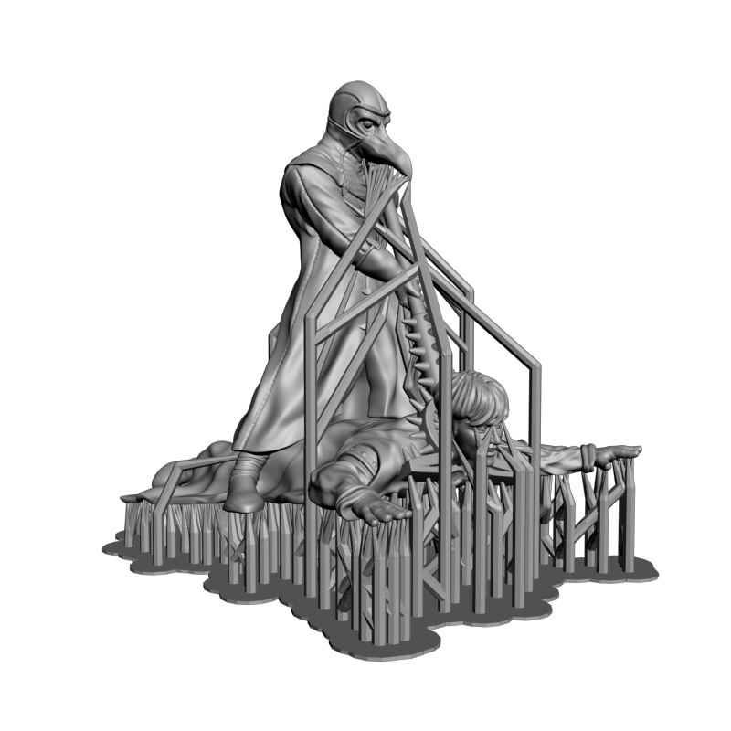 картинка Доктор Бик для печати на 3D принтере L5-107 3D-STL.COM
