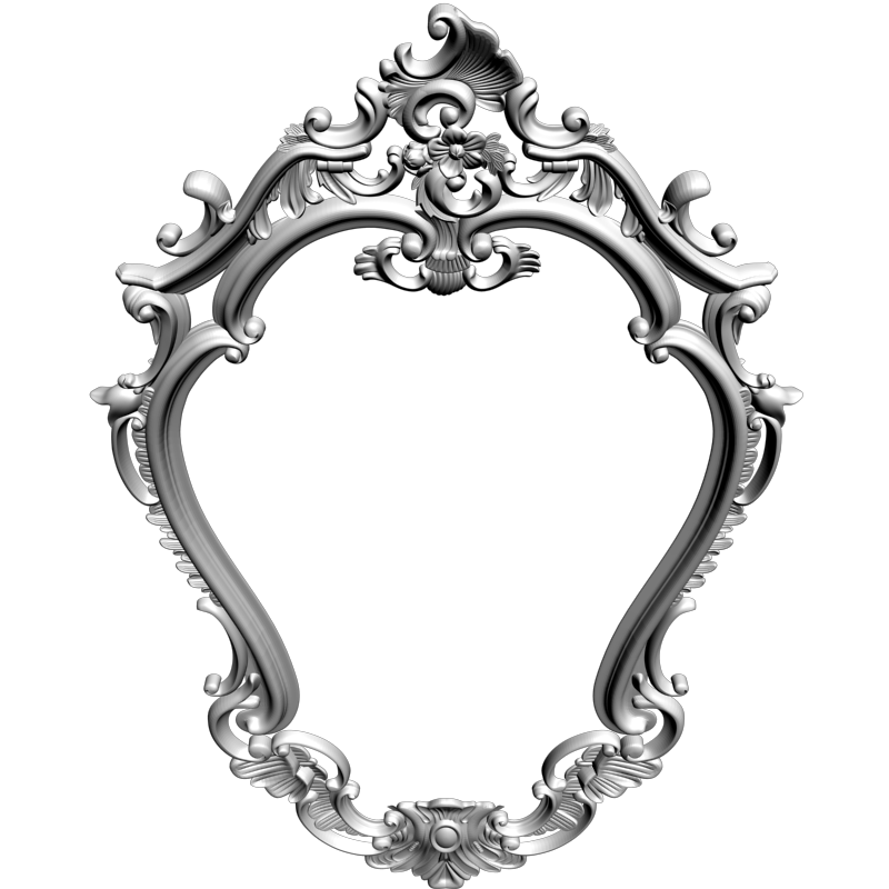 картинка Рама резная D14-387 3D-STL.COM