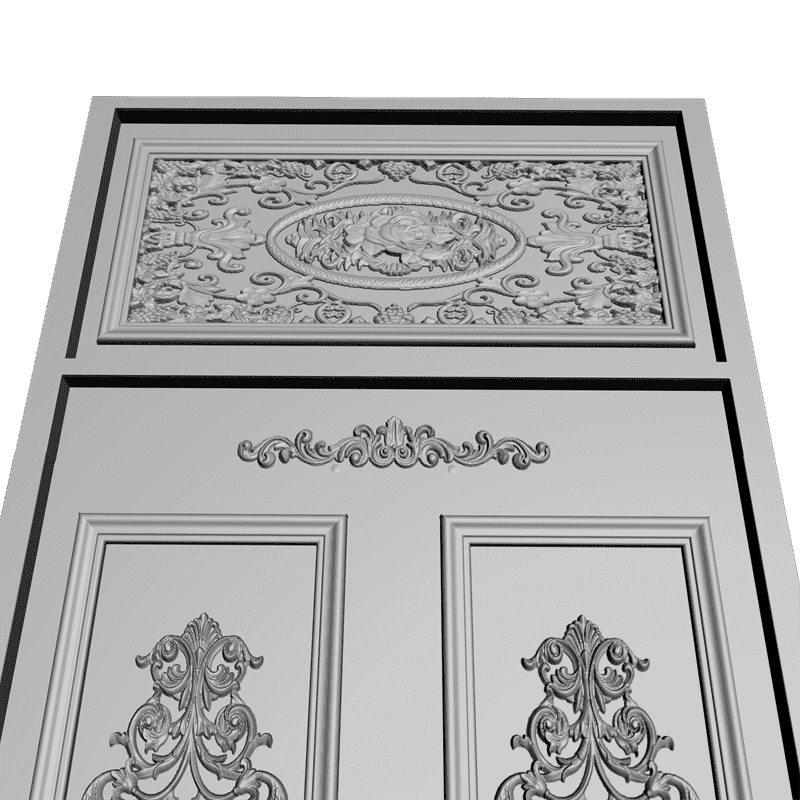 картинка Дверь резная H3-037 3D-STL.COM