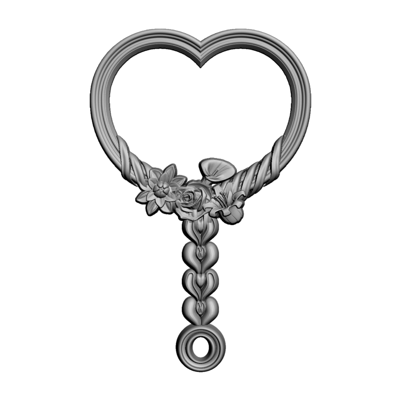 картинка Сердце RY6-058 3D-STL.COM