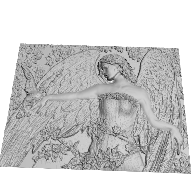 картинка Ангел V1-079 3D-STL.COM