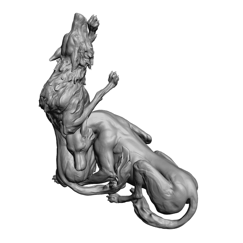 картинка Собаки F1-114 3D-STL.COM
