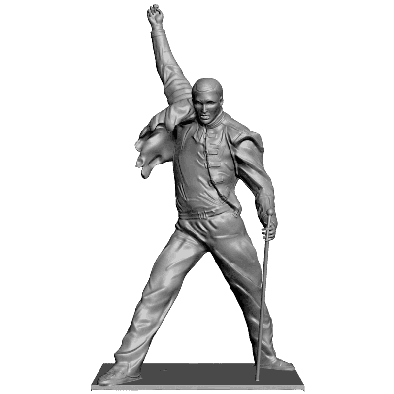 картинка Фредди Меркьюри L3-265 3D-STL.COM