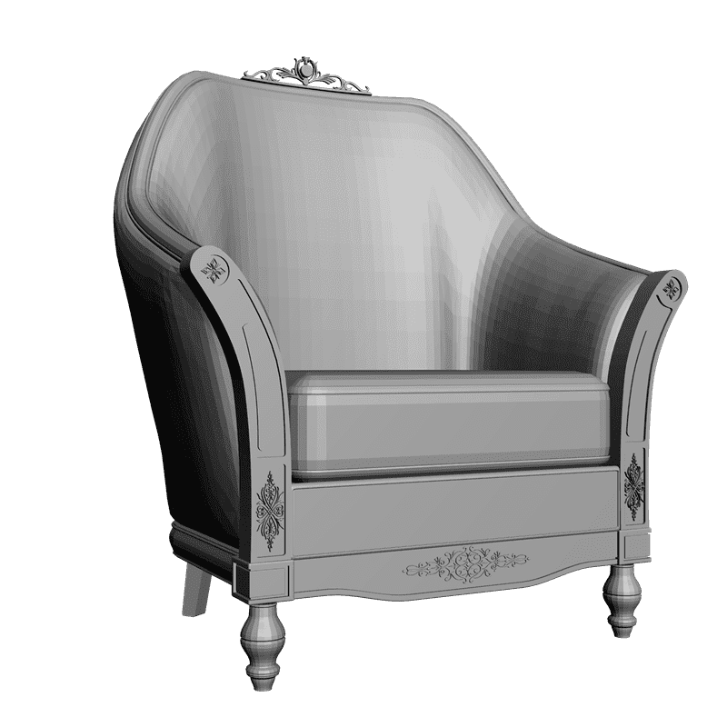 картинка Кресло M3-030 3D-STL.COM
