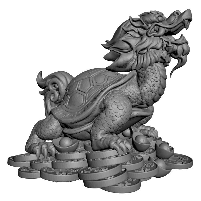 картинка Китайские символы P4-500 3D-STL.COM