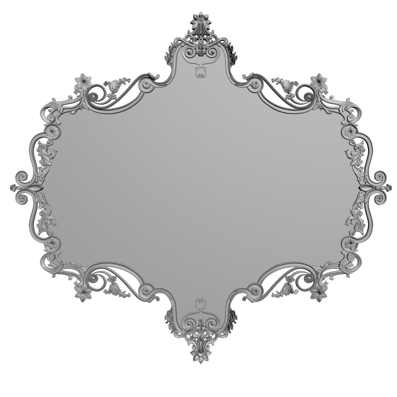 картинка Резная накладка D10-326 3D-STL.COM