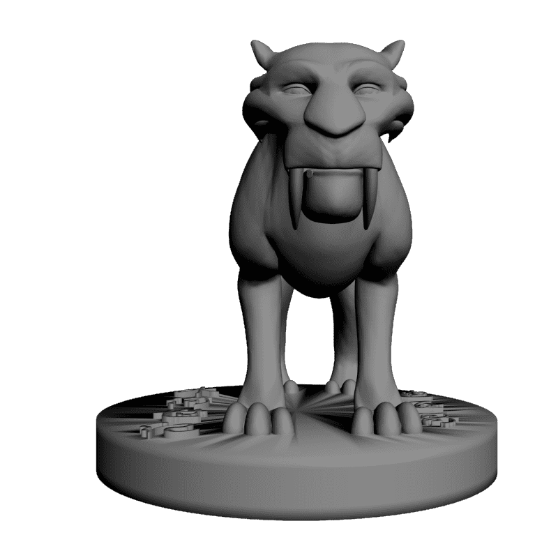 картинка Тигр PI1-155 3D-STL.COM