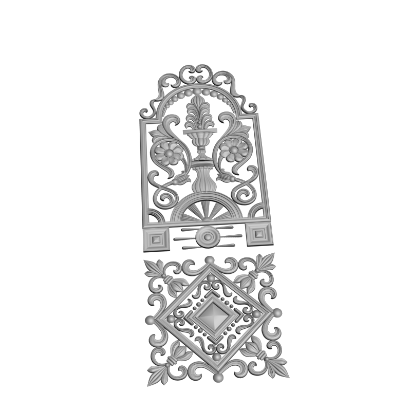 картинка Накладка на двери H3-096 3D-STL.COM