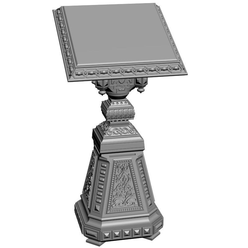картинка Аналой V8-022 3D-STL.COM