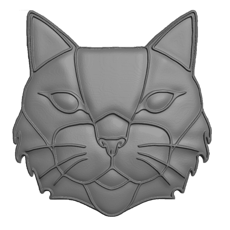 картинка Кот F1-175 3D-STL.COM