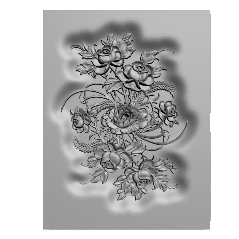 картинка Цветы F4-121 3D-STL.COM