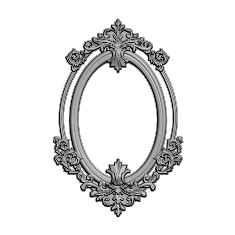 картинка Рама резная D14-476 3D-STL.COM