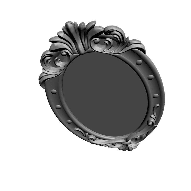 картинка Рамка резная D14-255 3D-STL.COM