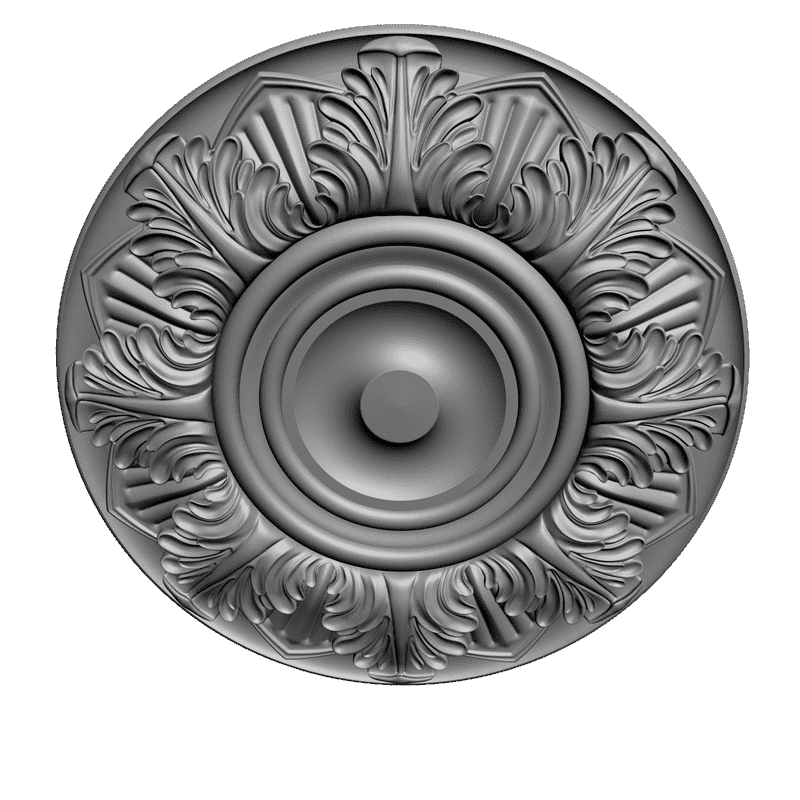 картинка Розетка резная D16-040 3D-STL.COM