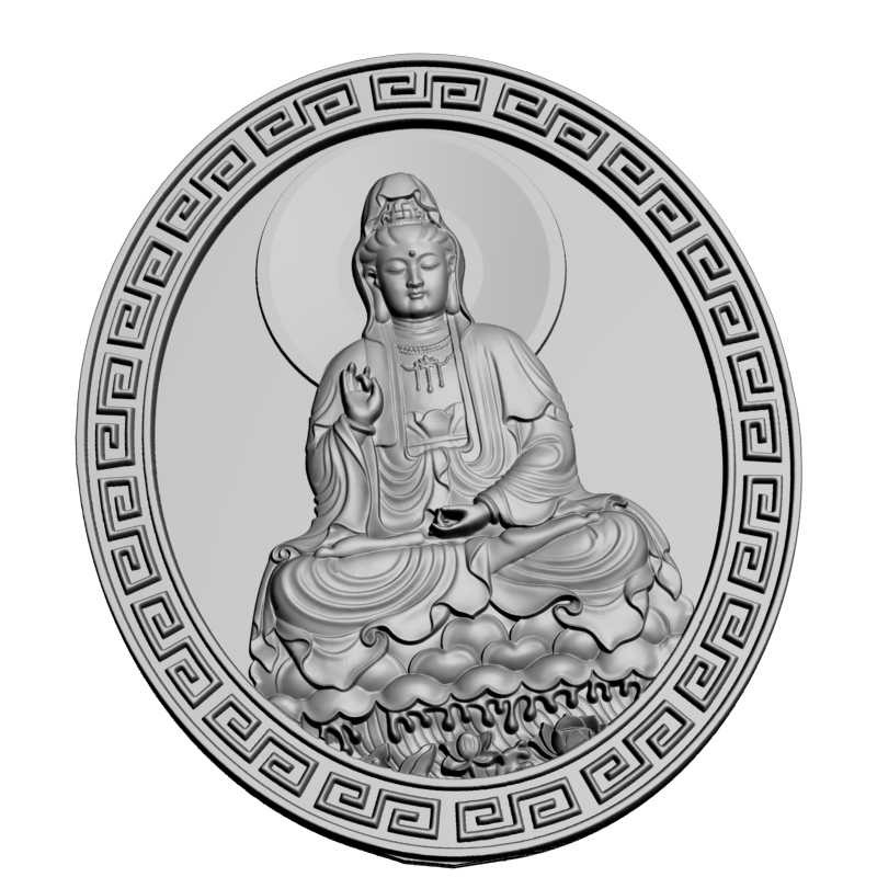 картинка Гуаньинь V9-102 3D-STL.COM