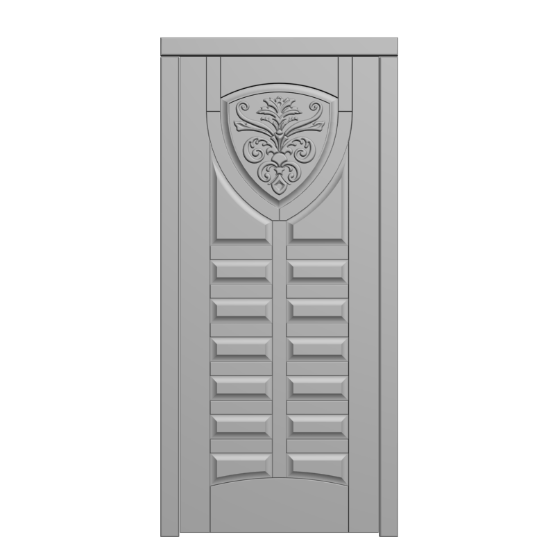 картинка Классическая дверь H3-092 3D-STL.COM