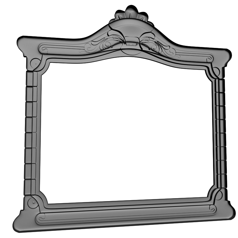 картинка Рама резная D14-452 3D-STL.COM