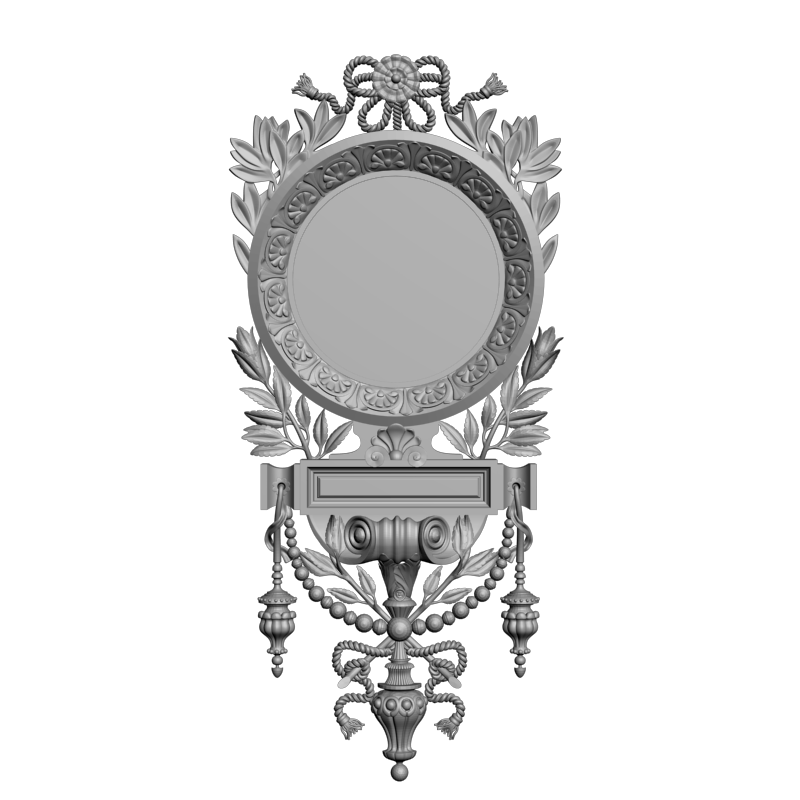 картинка Рамка резная D14-588 3D-STL.COM