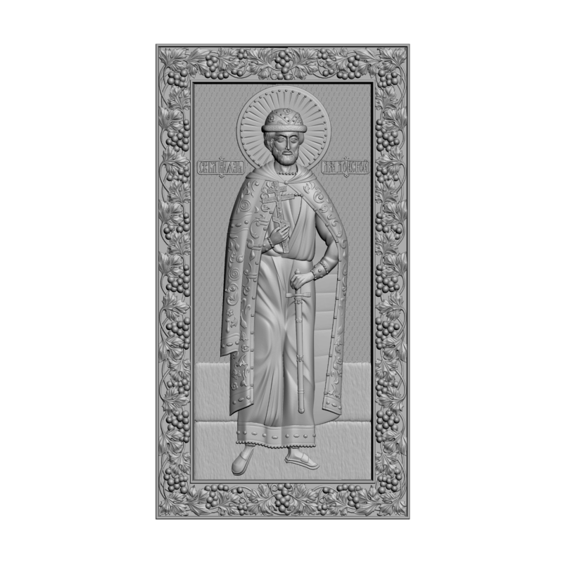 картинка Дмитрий Донской в рост V3-470 3D-STL.COM