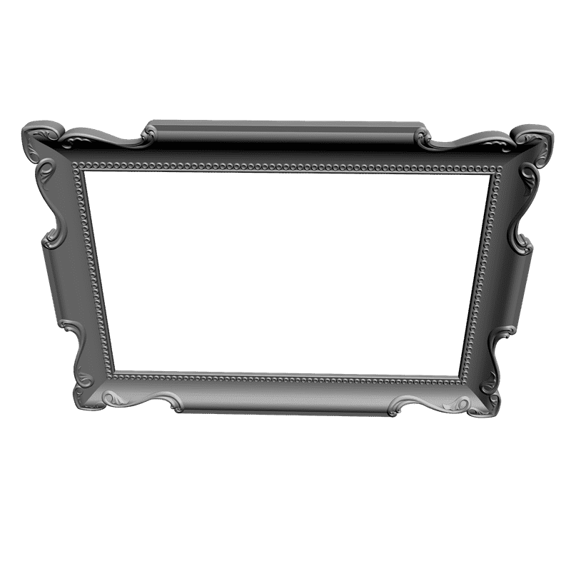 картинка Рама для картины или зеркала D14-059 3D-STL.COM