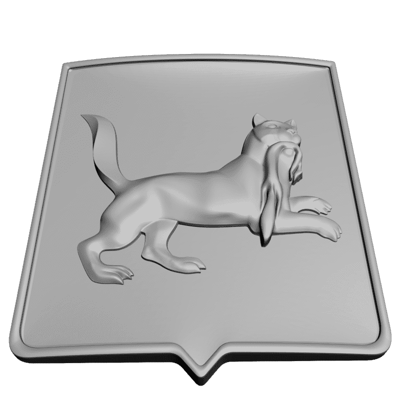 картинка Герб Иркутска RG1-055 3D-STL.COM