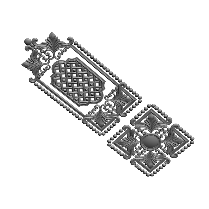 картинка Накладка на двери H3-094 3D-STL.COM