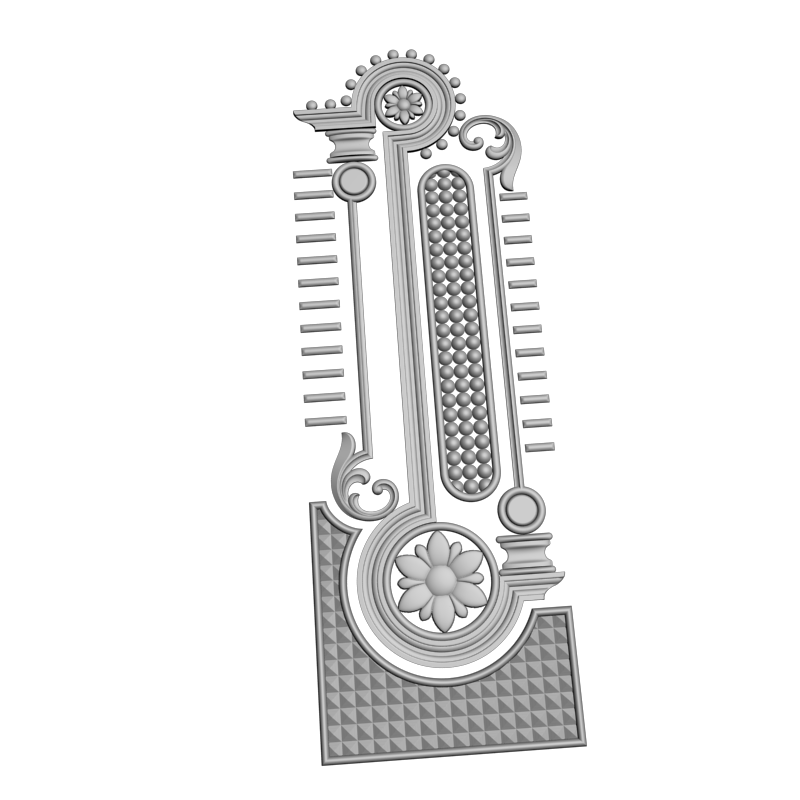 картинка Накладка на двери H3-124 3D-STL.COM