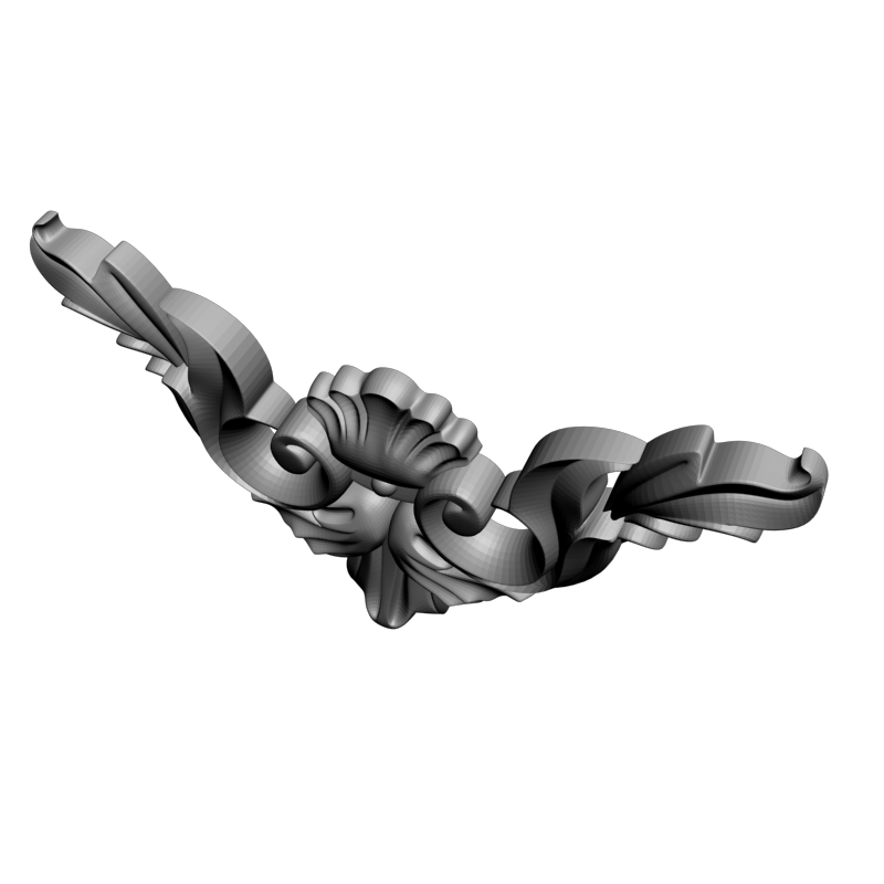 картинка Угловой элемент D19-054 3D-STL.COM