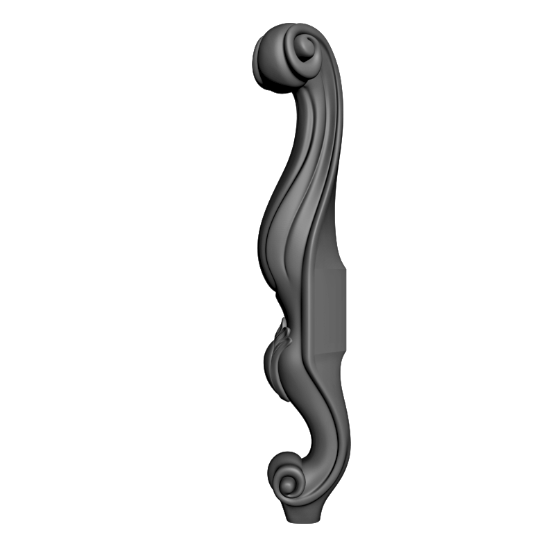 картинка Ножка мебельная M6-115 3D-STL.COM