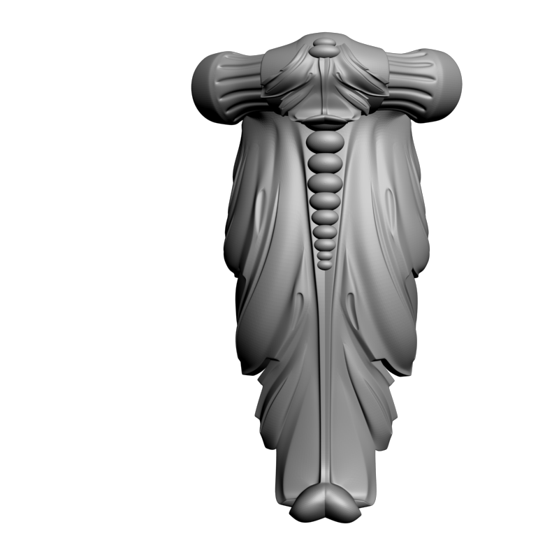 картинка Кронштейн резной D9-195 3D-STL.COM