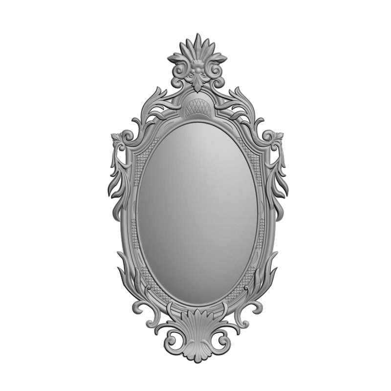картинка Рамка резная D14-648 3D-STL.COM
