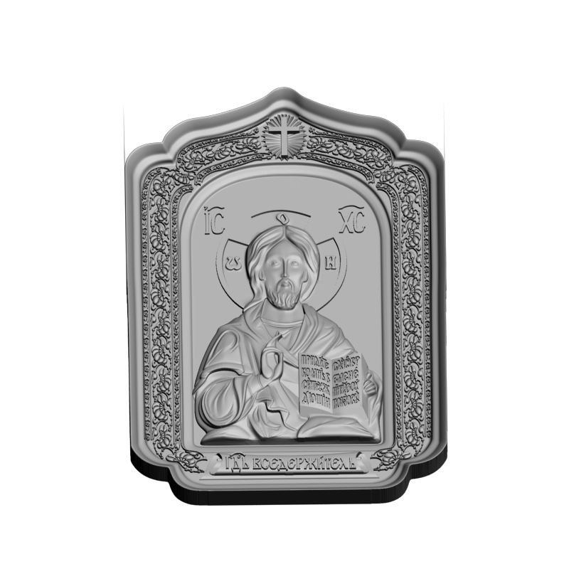 картинка Иисус V3-478  3D-STL.COM