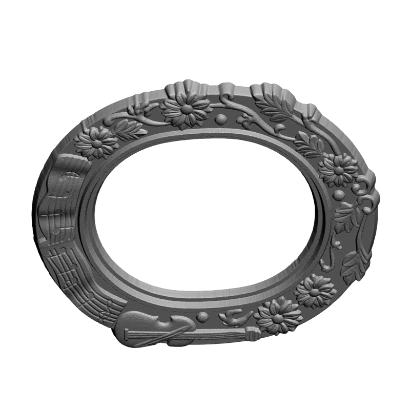 картинка Рамка резная D14-605 3D-STL.COM