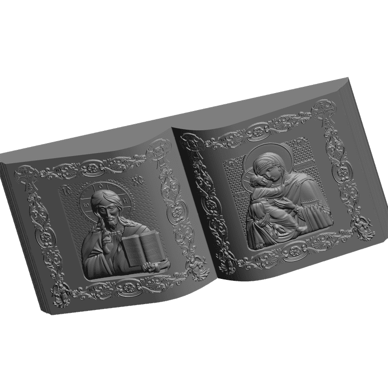 картинка Подарочная икона V3-137 3D-STL.COM