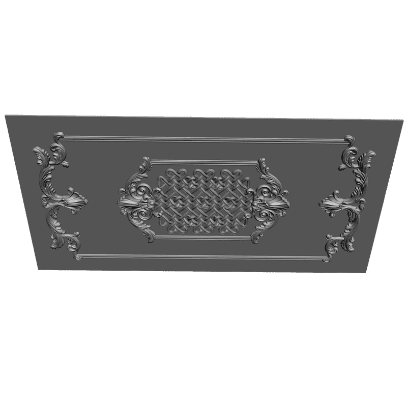 картинка Панель резная D11-054 3D-STL.COM