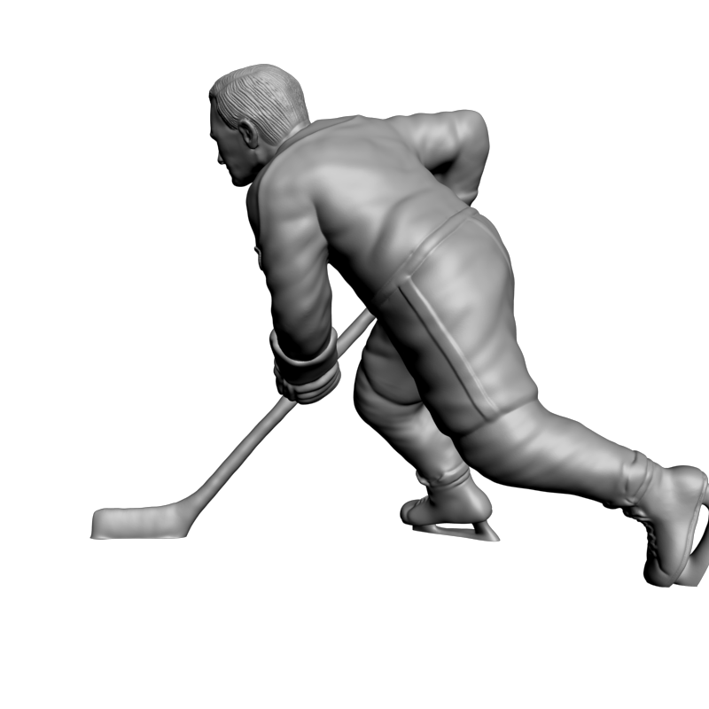 картинка Хоккеист L3-365 3D-STL.COM